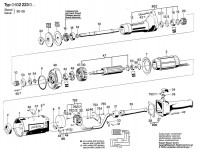 Bosch 0 602 223 002 ---- Hf Straight Grinder Spare Parts